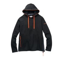 アタックベース HUMMER 裏シャギーフーディー ブラック S 39551-11-S 1枚（直送品）