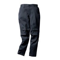 クロダルマ レディーススラックス(ノータック)(脇シャーリング) ネイビー SS 316931-11-SS 1枚（直送品）