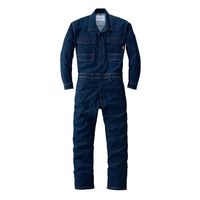 山田辰 つなぎ ネイビーブルー 5L 25010-1-5L 1枚（直送品）