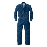 山田辰 つなぎ ブルー 4L 25010-101-4L 1枚（直送品）