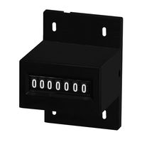 ライン精機 電磁カウンタ/リセットナシ/10個セット 【MCUー7CY AC100V】 MCU-7CY AC100V(10SET) 1セット（直送品）