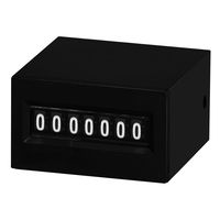 ライン精機 電磁カウンタ/リセットナシ/10個セット 【MCUー7S AC100V】 MCU-7S AC100V(10SET) 1セット（直送品）