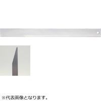 松井精密工業 ストレートエッジ 片刃/凹あり 【SーKRー40】 S-KR-40 1個（直送品）