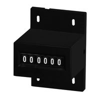 ライン精機 電磁カウンタ/リセットナシ/10個セット 【MCUー6CY AC200V】 MCU-6CY AC200V(10SET) 1セット（直送品）