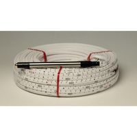 ミリオンロープ 水位計 (中身) 100m ミリオンロープ水位計(中身)100M 【RWL100MーN】 RWL100M-N 1個（直送品）