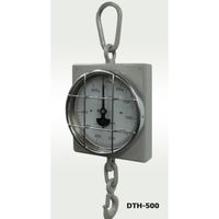 アナログ吊りばかり 平面型 500kg/最小目量5kg 校正書類付(DTHー500) DTH-500.(+NAGASHIMA KOUSEI)（直送品）