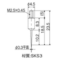 小野測器 測定子 NO.10 AA-0320 1個（直送品）