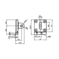 小野測器 取付金具 AA-3310 1個（直送品）