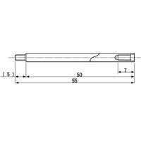 小野測器 延長スピンドル AA-845 1個（直送品）