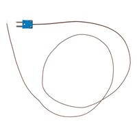 林電工 コネクター付被覆熱電対 被覆熱電対/Tタイプ D-TF1MHM 1本（直送品）
