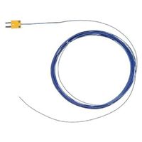 林電工 薬液・水中用コネクター付被覆熱電対 被覆熱電対/Kタイプ D-KFM10MHM 1本（直送品）