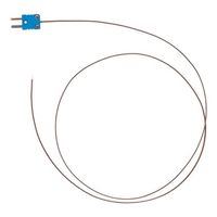 林電工 薬液・水中用コネクター付被覆熱電対 被覆熱電対/Tタイプ D-TFM1MHM 1本（直送品）