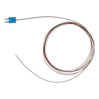 林電工 薬液・水中用コネクター付被覆熱電対 被覆熱電対/Tタイプ D-TFM3MHM 1本（直送品）