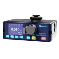 日本カノマックス デジタル粉塵計 校正関連書類一式付(3444) 3444(+KANOMAX KOUSEI) 1セット（直送品）