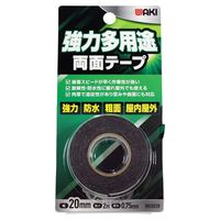 和気産業 強力多用途両面テープ 0.75x20mmx2m WEB038 1セット(6個)（直送品）
