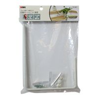 和気産業 石膏ボードにつく棚受 シングル+ダブル 白 TK-87 1セット(6個)（直送品）
