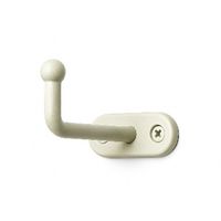 和気産業 L型ストレートフック 白 BH-1307 1セット(9個)（直送品）