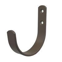 和気産業 バラカラーJフック 60mm ブラウン BH-1305 1セット(11個)（直送品）