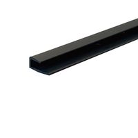 光モール ブラックジョイナー コ型 3mmx1000m NO.2439 1セット(40個)（直送品）