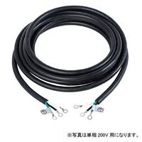 ナカトミ 電源コード 3芯2.0×5m C-3S2005 1PC（直送品）