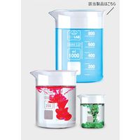 Isolab ガラスビーカー 1000mL ibk1000 1セット(2個)（直送品）