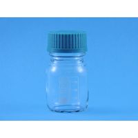 Isolab ねじ口瓶(白) 100mL(BOR03.3) ibo100 1セット(3個)（直送品）