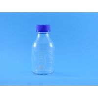 Isolab ねじ口瓶(白) 500mL(BOR03.3) ibo500 1セット(2個)（直送品）