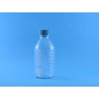 Isolab ねじ口瓶(白) 1000mL(BOR03.3) ibo1000 1セット(2個)（直送品）