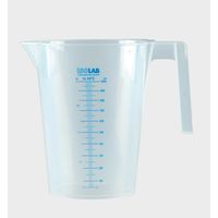 Isolab PP手付ビーカー(青目盛) 1000mL 026.04.901 1セット(3個)（直送品）