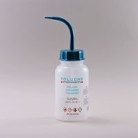 Isolab 薬品識別安全洗浄瓶 トルエン用 062.58.500 1セット(2個)（直送品）