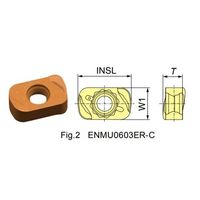 MOLDINO インサート ENMU0603ERーC:JS4160 1セット(10ケ)（直送品）
