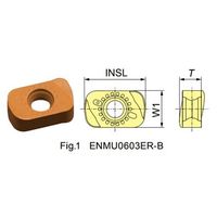 MOLDINO インサート ENMU0603ERーB:JS4160 1セット(10ケ)（直送品）