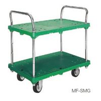 シシクSISIKUアドクライス 運搬台車 MEーSMG 2段 ハンドル片袖固定 1ケ（直送品）