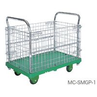 シシクSISIKUアドクライス 運搬台車 SCーSSGPー1 ハンドル両袖固定 網かご付 1ケ（直送品）