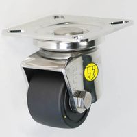 シシクSISIKUアドクライス 自在車輪 SUHJー50MCD 1セット(2ケ)（直送品）