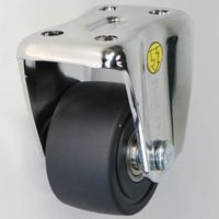 シシクSISIKUアドクライス 固定車輪 SUHKー65MCD 1セット(2ケ)（直送品）