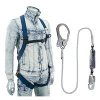 ジェフコム ハーネス ランヤードセット HSー30DSーA 1ケ（直送品）