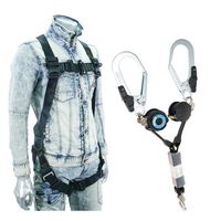 ジェフコム ハーネス ランヤードセット HSー35PGーB 1ケ（直送品）