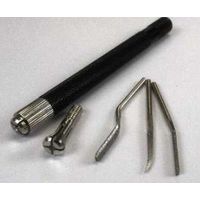 ミニター ハンドホルダー ユニーク電着ダイヤ セット ZC7400 1セット（直送品）