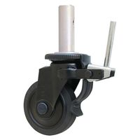 シシクSISIKUアドクライス 自在キャスター BKWSCー200 1ケ（直送品）