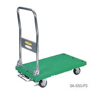 シシクSISIKUアドクライス 運搬台車 MAーSMGーFS ハンドル折りたたみ・ストッパー付 1ケ（直送品）