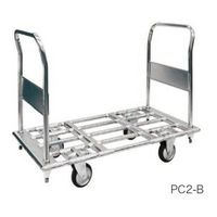 シシクSISIKUアドクライス 運搬台車 PC2ーBーW200 ハンドル両袖固定 1ケ（直送品）