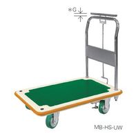 シシクSISIKUアドクライス 運搬台車 SAーHSーUW ハンドル折りたたみ・ストッパー付 1ケ（直送品）