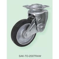 シシクSISIKUアドクライス 緩衝キャスター SAKーTOー100SST 固定 1ケ（直送品）