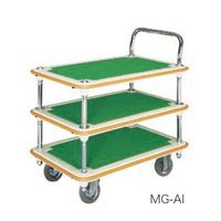 シシクSISIKUアドクライス 運搬台車 MHーAI 3段ハンドル両袖固定 1ケ（直送品）