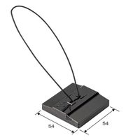 未来工業 ピタ7 テレビストッパー ブラック 2個入 (P7PーTVK) P7P-TVK 1組（直送品）