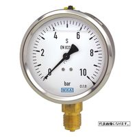 ビカ・ジャパン ステンレスケースグリセリン入圧力計 213.53-63-1.6A 1個（直送品）