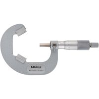 V溝マイクロメータ メーカー一般校正証明書付 特急校正(114ー104) VM3-55(+Mitutoyo EXP-KOUSEI) 1台（直送品）