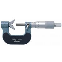 V溝マイクロメータ メーカー一般校正証明書付 特急校正(114ー121) VM5-25(+Mitutoyo EXP-KOUSEI) 1台（直送品）