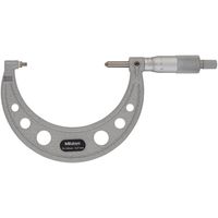 ネジマイクロメータ メーカー一般校正証明書付 特急校正(125ー120) TMS-100/M6(+Mitutoyo EXP-KOUSEI)（直送品）